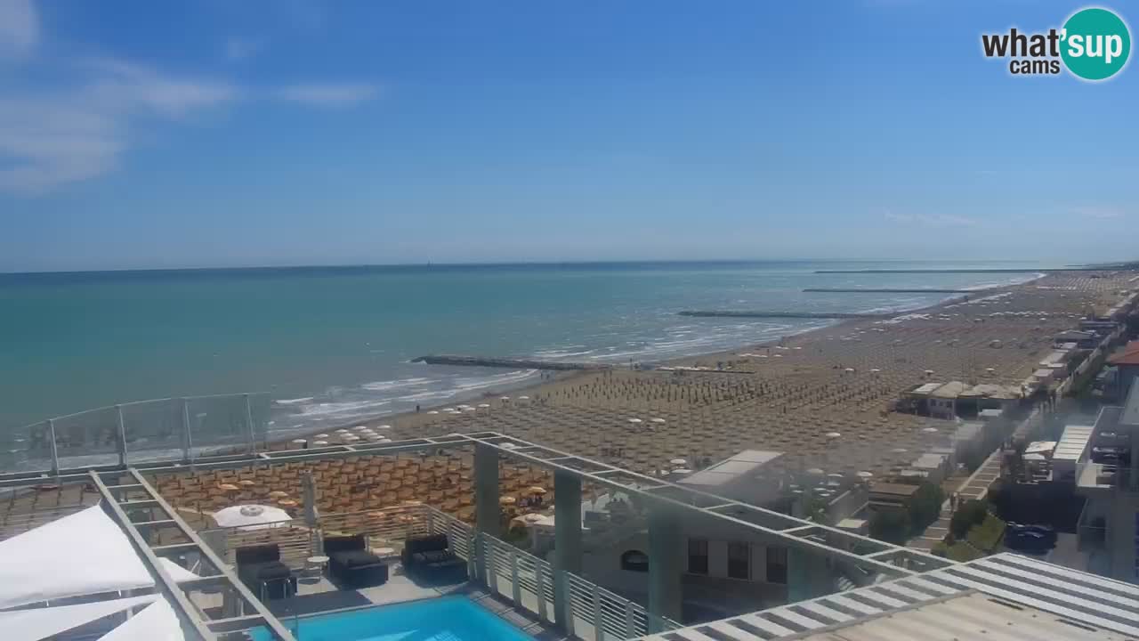Caorle Plaza Ponente web kamera | Hotela Marco Polo