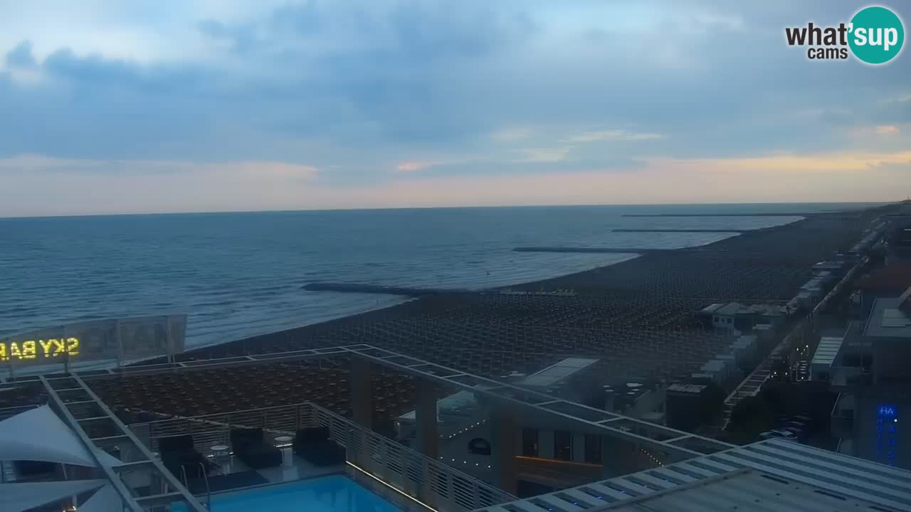 Caorle – Ponente beach webcam live