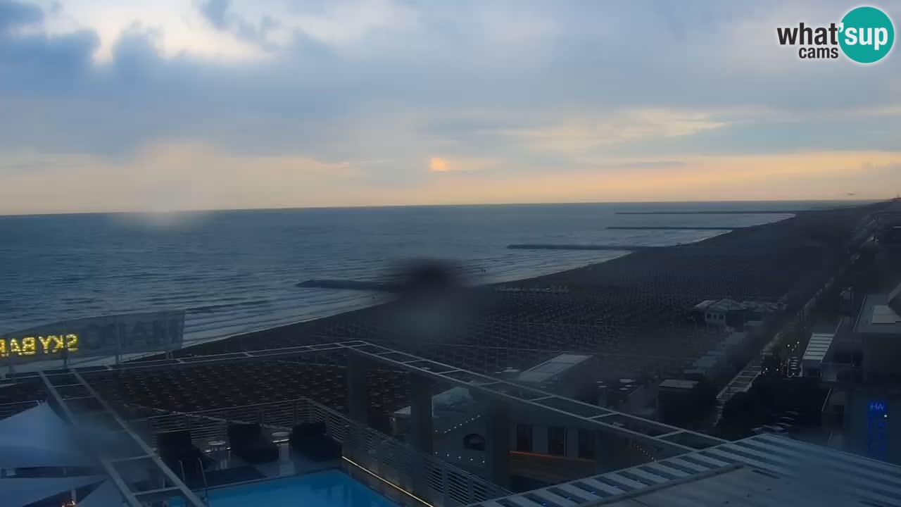 Caorle Plaža Ponente spletna kamera | Hotela Marco Polo