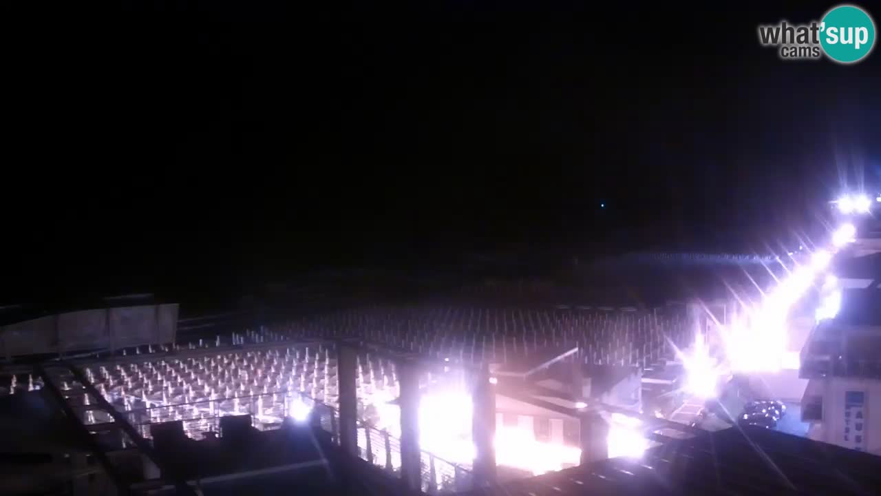 Caorle – Ponente beach webcam live