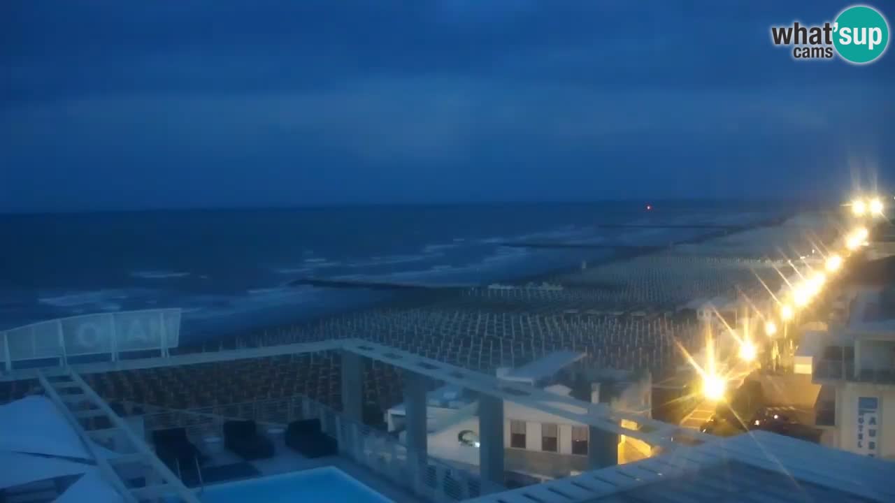 Caorle Plaža Ponente spletna kamera | Hotela Marco Polo