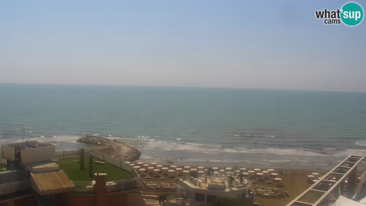 Caorle – Ponente beach webcam live