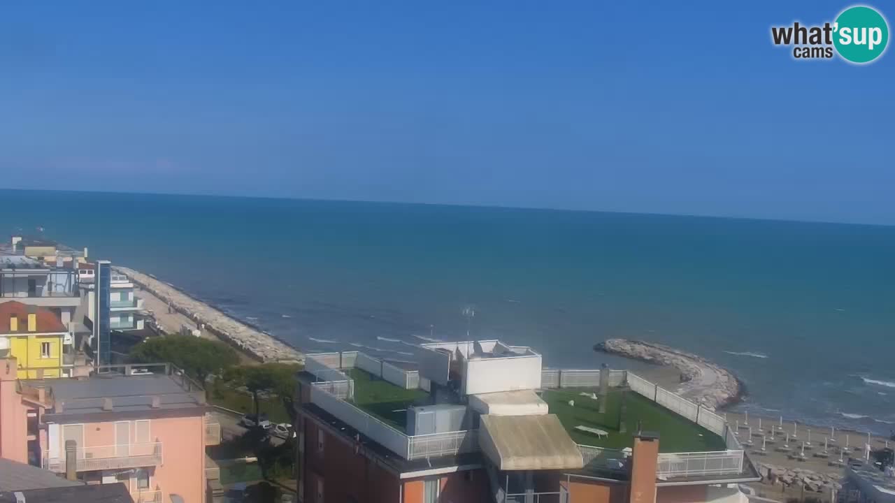 Webcam Caorle – Ponente west beach