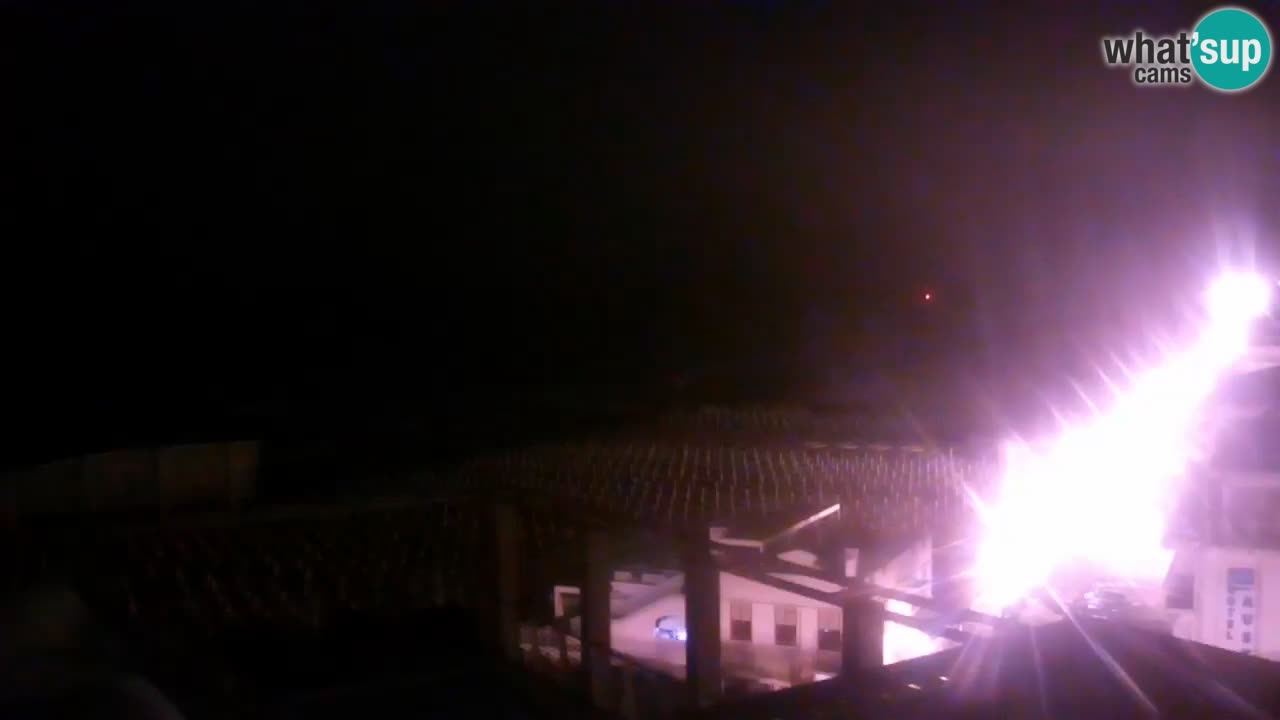 Webcam Spiaggia Ponente – Hotel Marco Polo – Caorle
