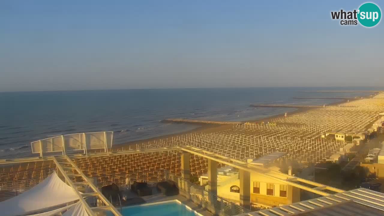 Webcam Caorle Plage Ponente – Hotel Marco Polo