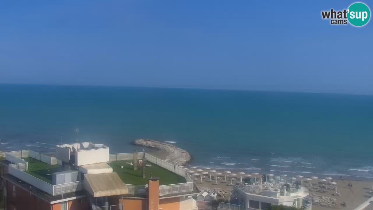 Caorle playa Ponente camera web – Hotel Marco Polo