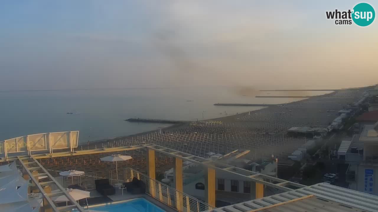 Caorle Plaza Ponente web kamera | Hotela Marco Polo