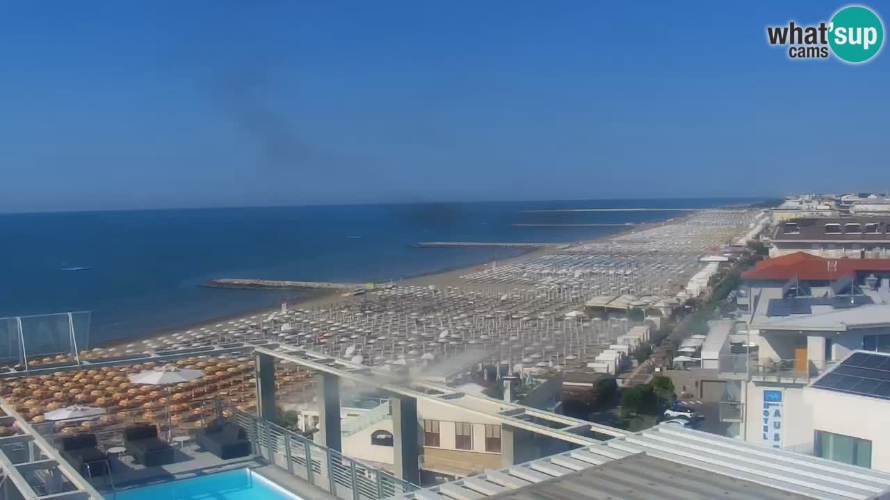 Caorle Plaza Ponente web kamera | Hotela Marco Polo