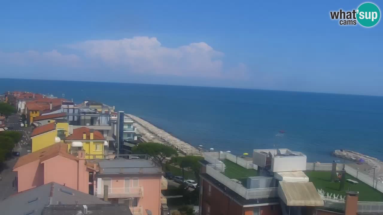 Webcam Caorle Plage Ponente – Hotel Marco Polo
