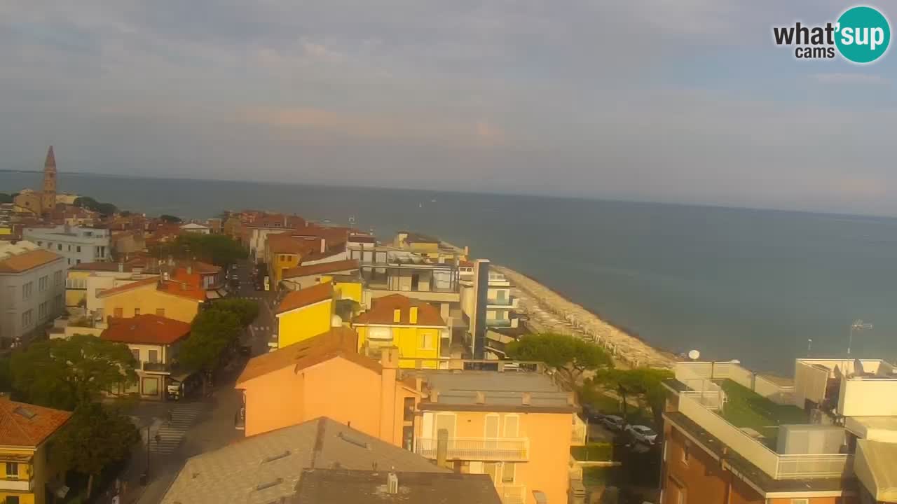 Caorle playa Ponente camera web – Hotel Marco Polo