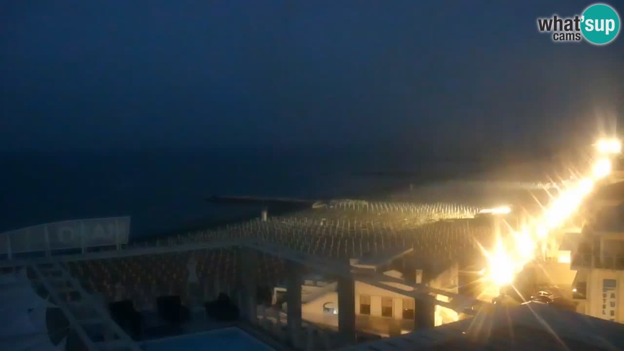 Webcam Spiaggia Ponente – Hotel Marco Polo – Caorle