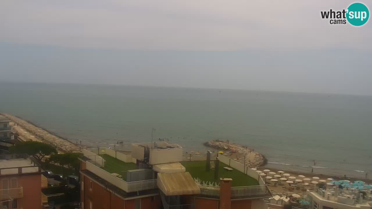 Caorle Plaza Ponente web kamera | Hotela Marco Polo