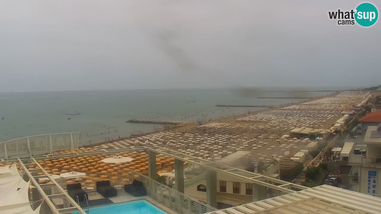 Caorle playa Ponente camera web – Hotel Marco Polo