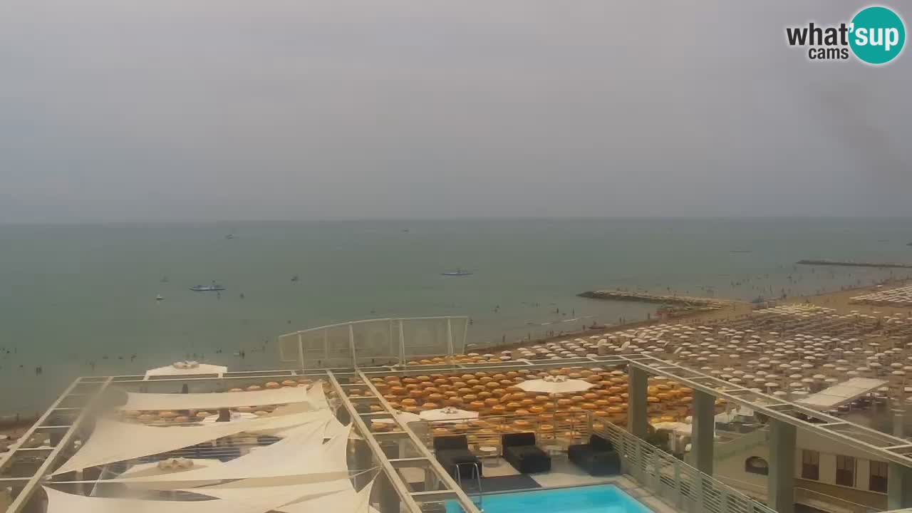 Caorle Plaza Ponente web kamera | Hotela Marco Polo