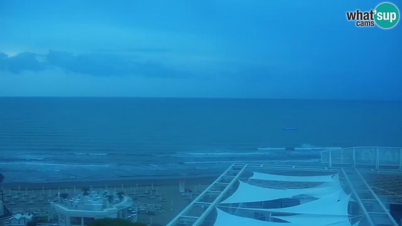Webcam Spiaggia Ponente – Hotel Marco Polo – Caorle