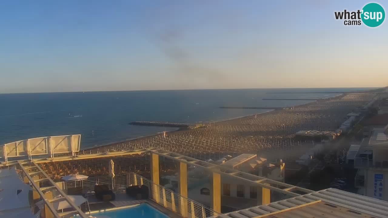 Caorle Plaza Ponente web kamera | Hotela Marco Polo