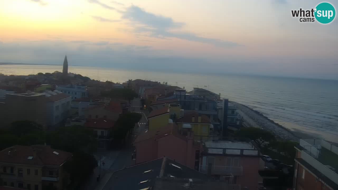 Caorle – Ponente beach webcam live