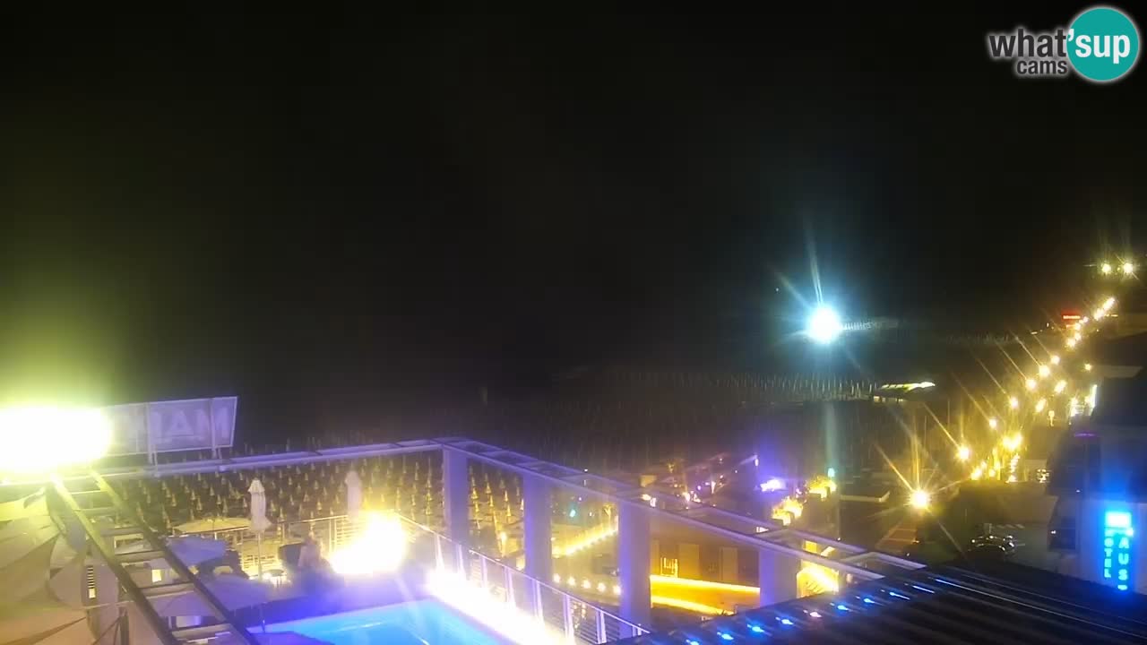 Webcam Spiaggia Ponente – Hotel Marco Polo – Caorle
