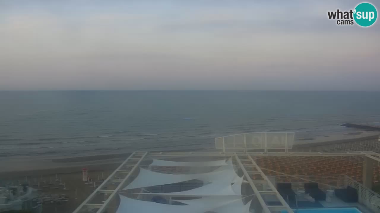 Caorle playa Ponente camera web – Hotel Marco Polo