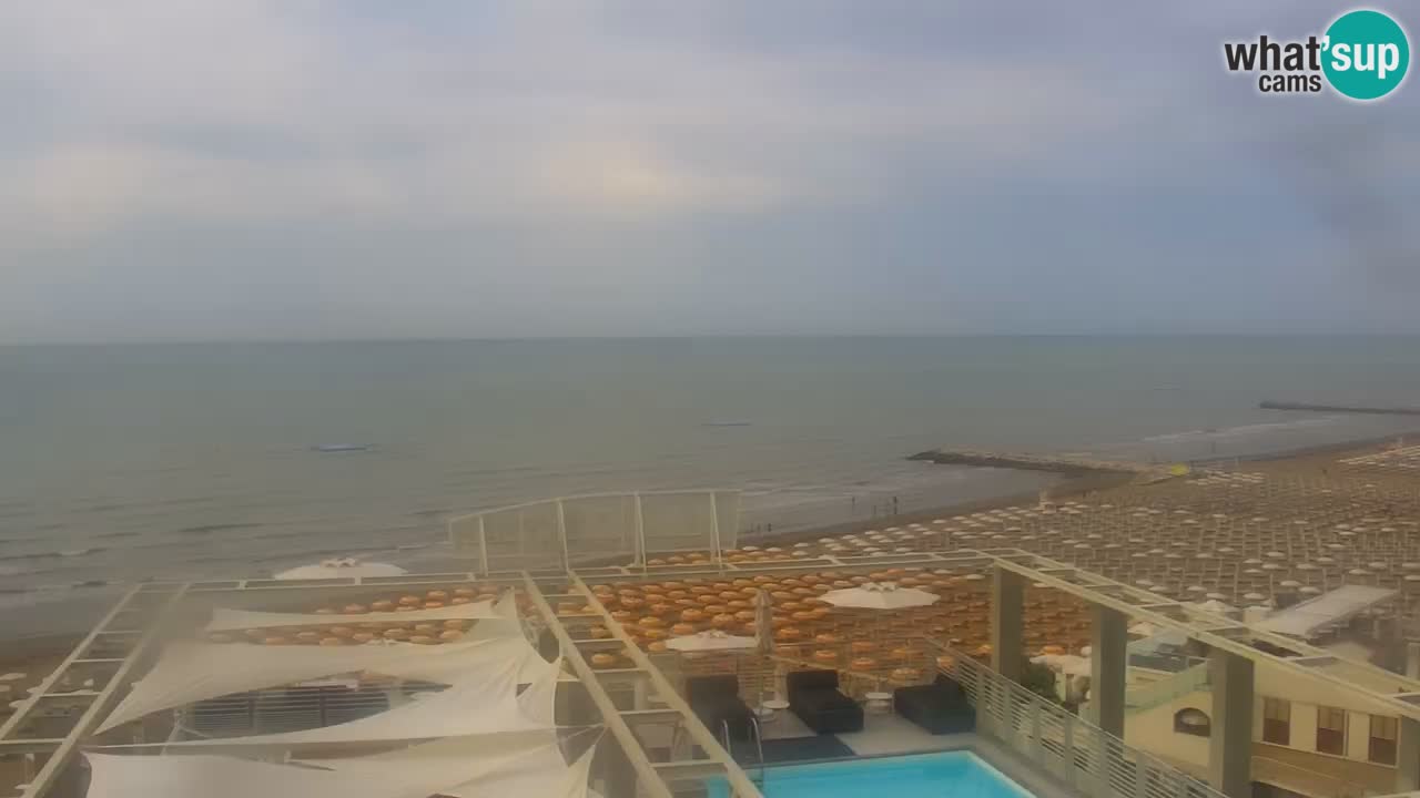 Caorle Plaza Ponente web kamera | Hotela Marco Polo