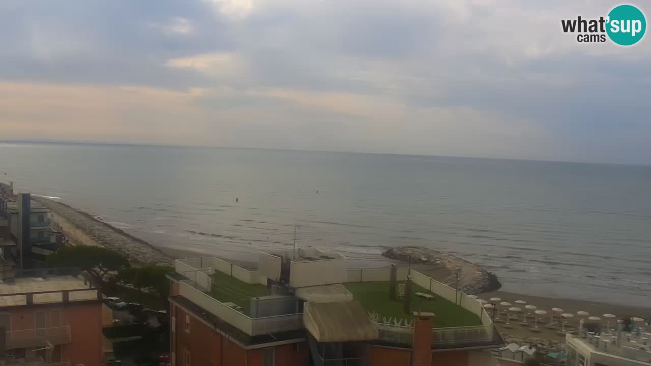 Caorle playa Ponente camera web – Hotel Marco Polo