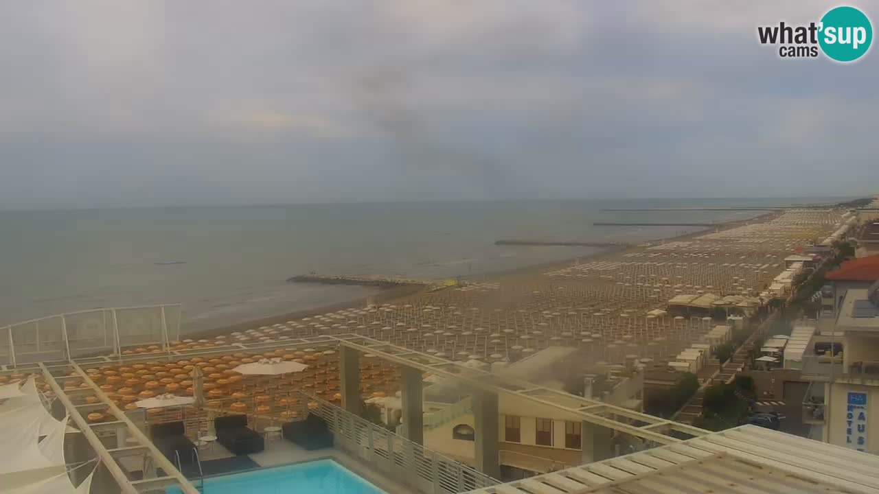 Caorle – Ponente beach webcam live