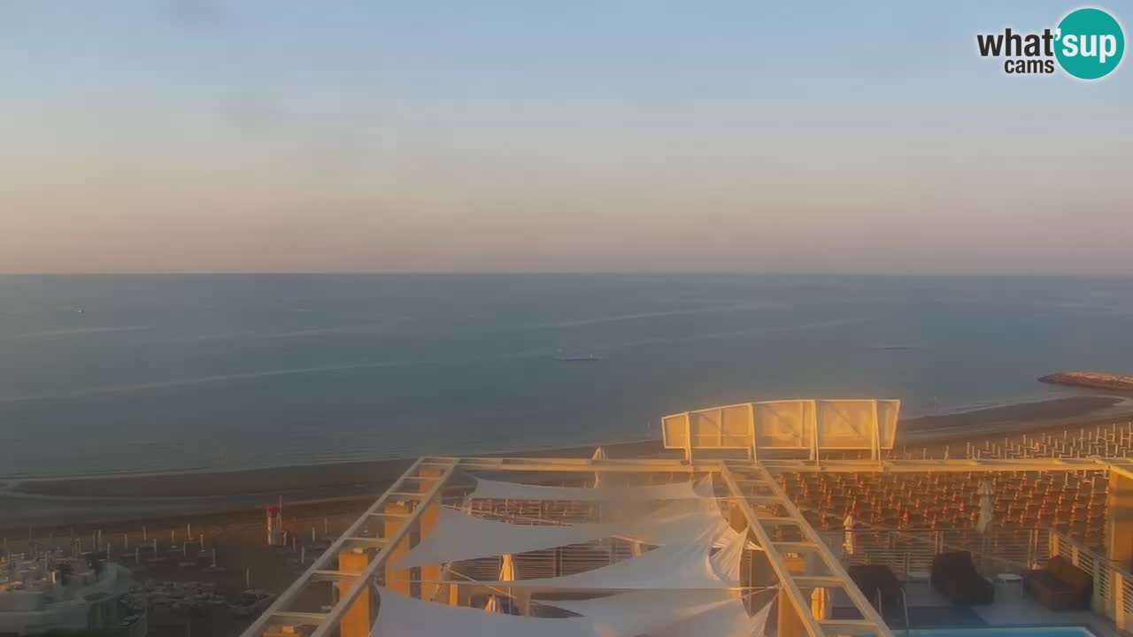 Caorle – Ponente beach webcam live