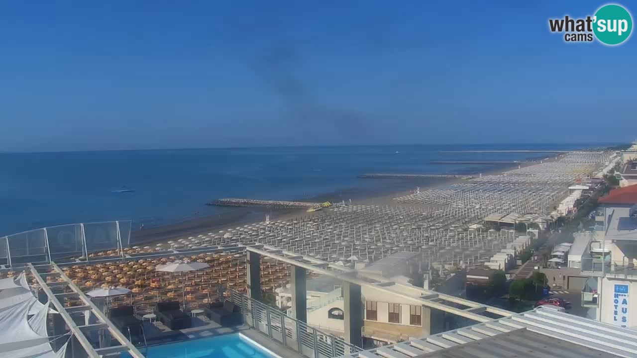 Webcam Caorle Plage Ponente – Hotel Marco Polo