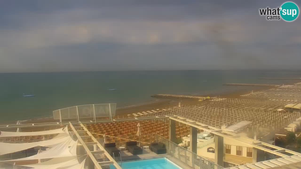 Caorle Plaza Ponente web kamera | Hotela Marco Polo