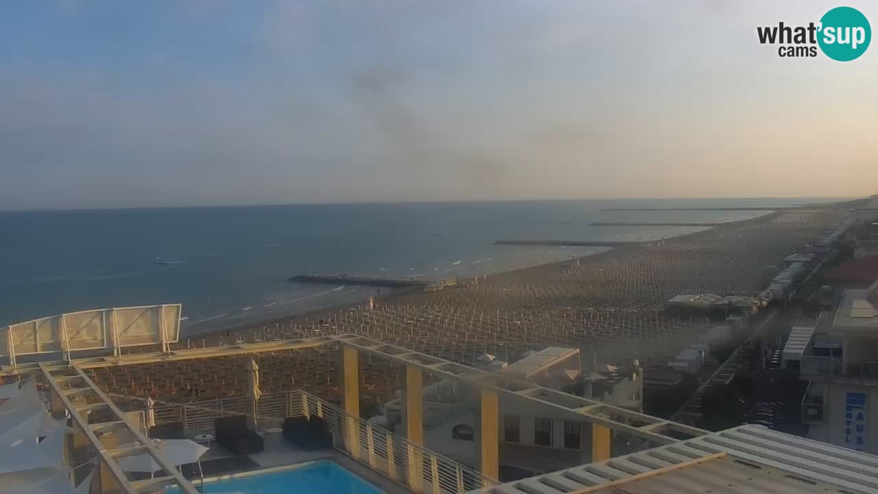 Webcam Caorle Plage Ponente – Hotel Marco Polo