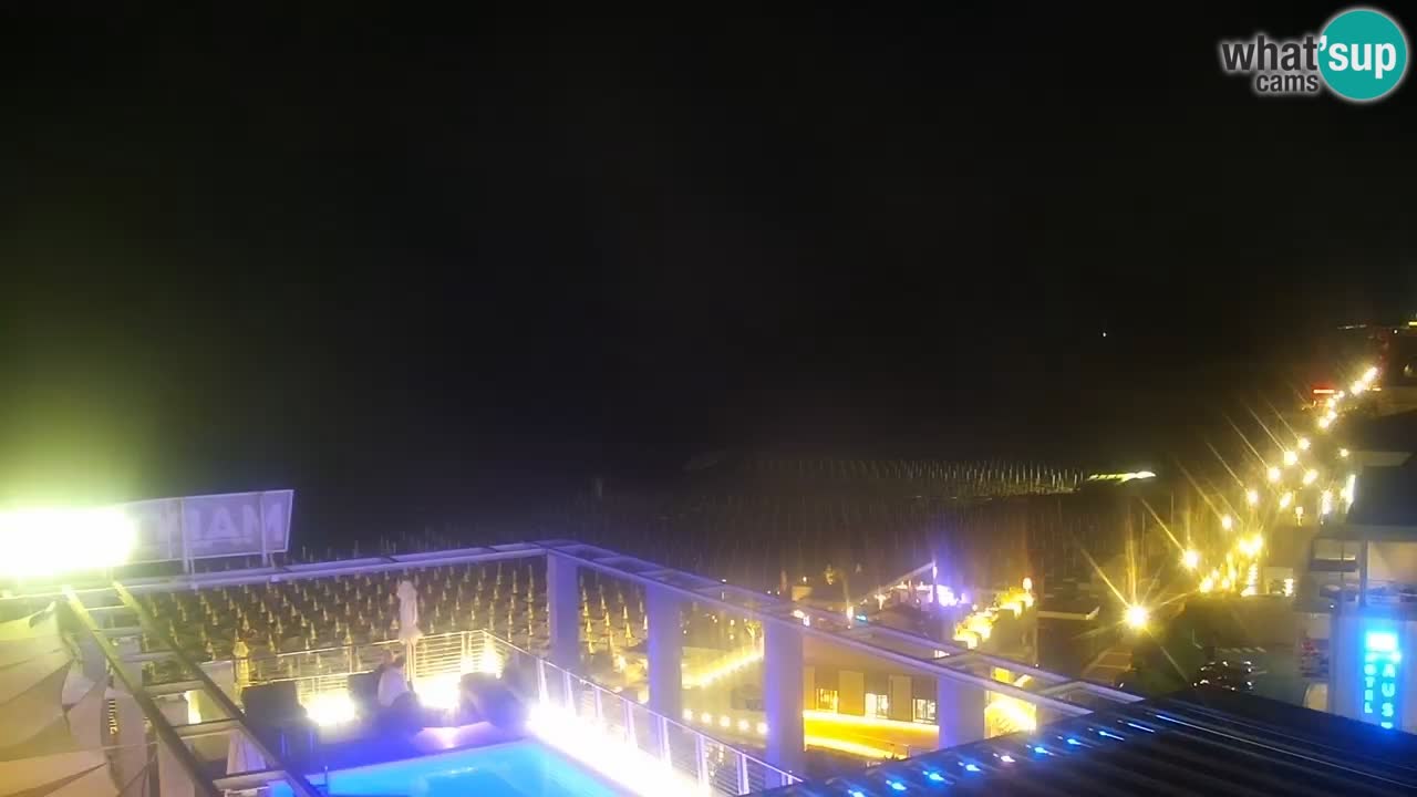 Webcam Spiaggia Ponente – Hotel Marco Polo – Caorle