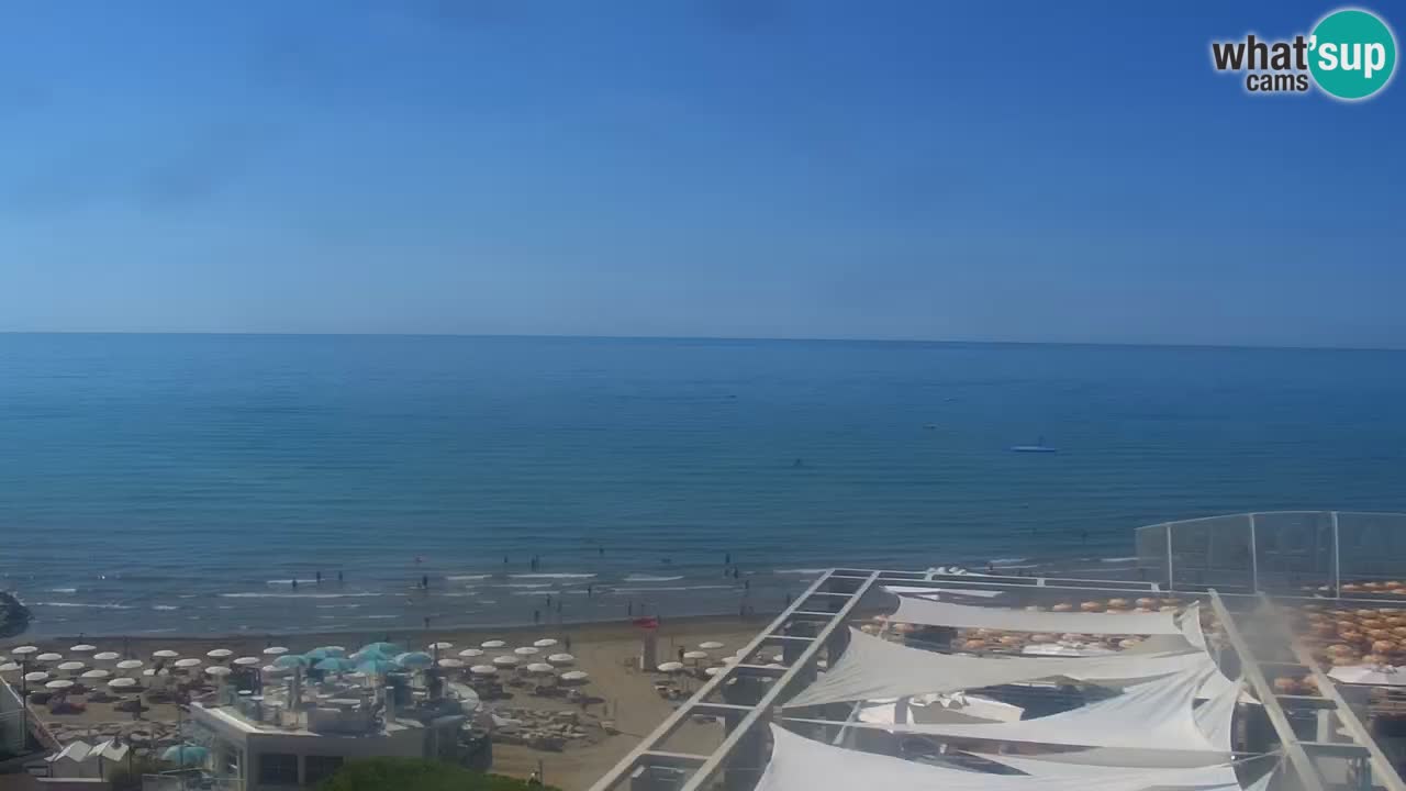 Webcam Spiaggia Ponente – Hotel Marco Polo – Caorle