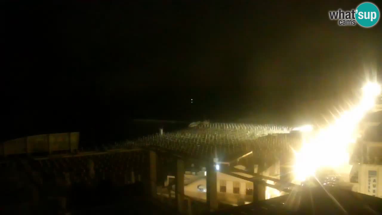 Caorle Plaža Ponente spletna kamera | Hotela Marco Polo