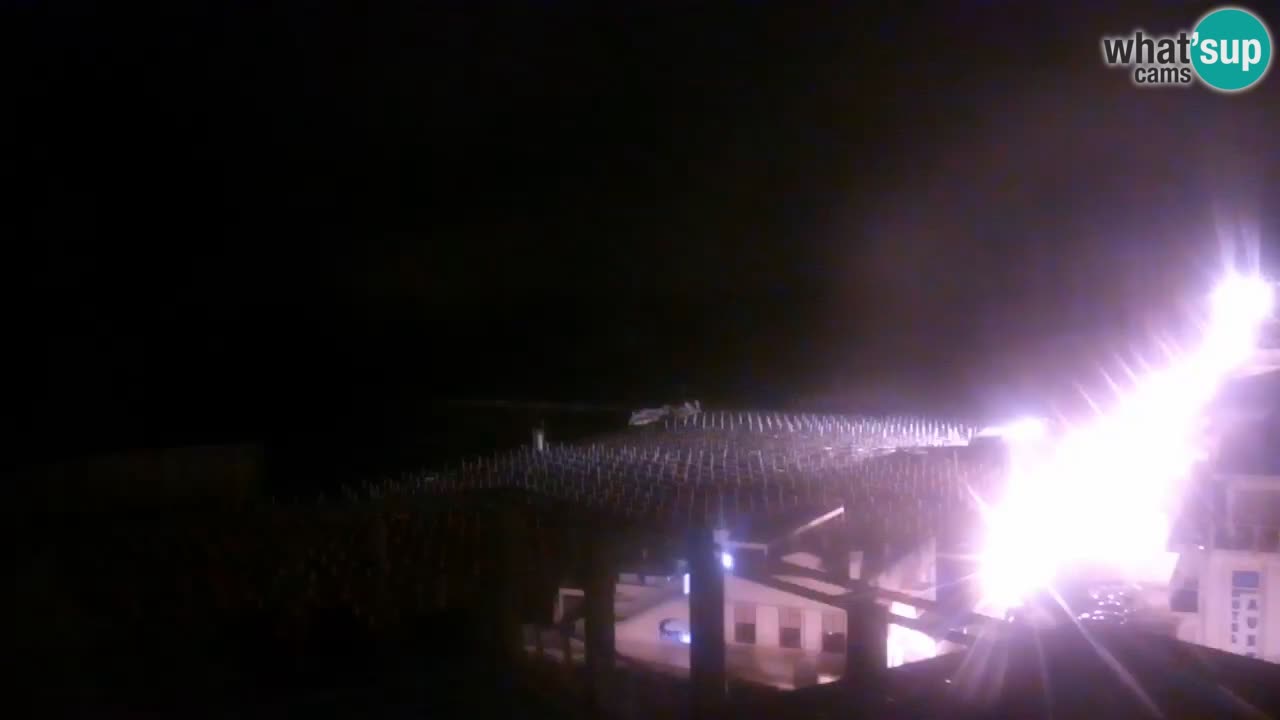 Webcam Spiaggia Ponente – Hotel Marco Polo – Caorle