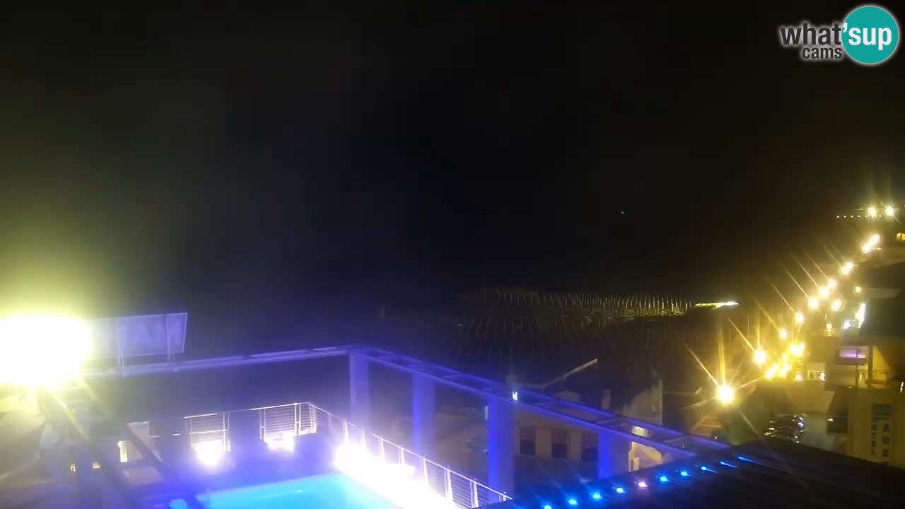Caorle Plaza Ponente web kamera | Hotela Marco Polo