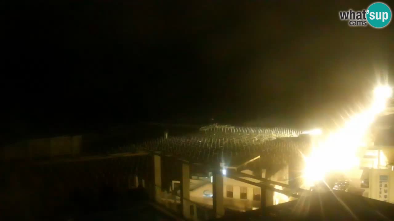 Webcam Spiaggia Ponente – Hotel Marco Polo – Caorle