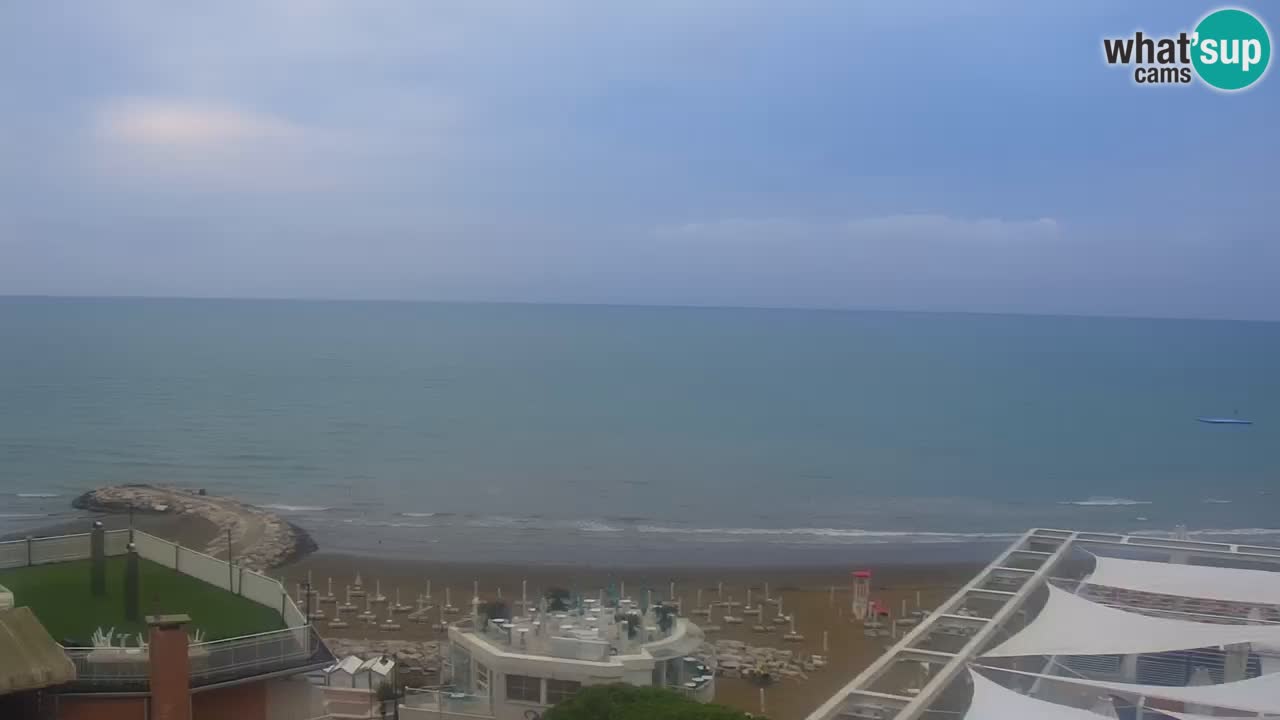 Caorle playa Ponente camera web – Hotel Marco Polo