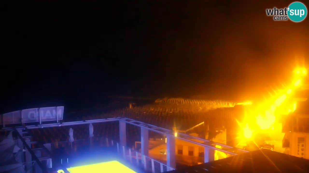 Caorle Plaža Ponente spletna kamera | Hotela Marco Polo