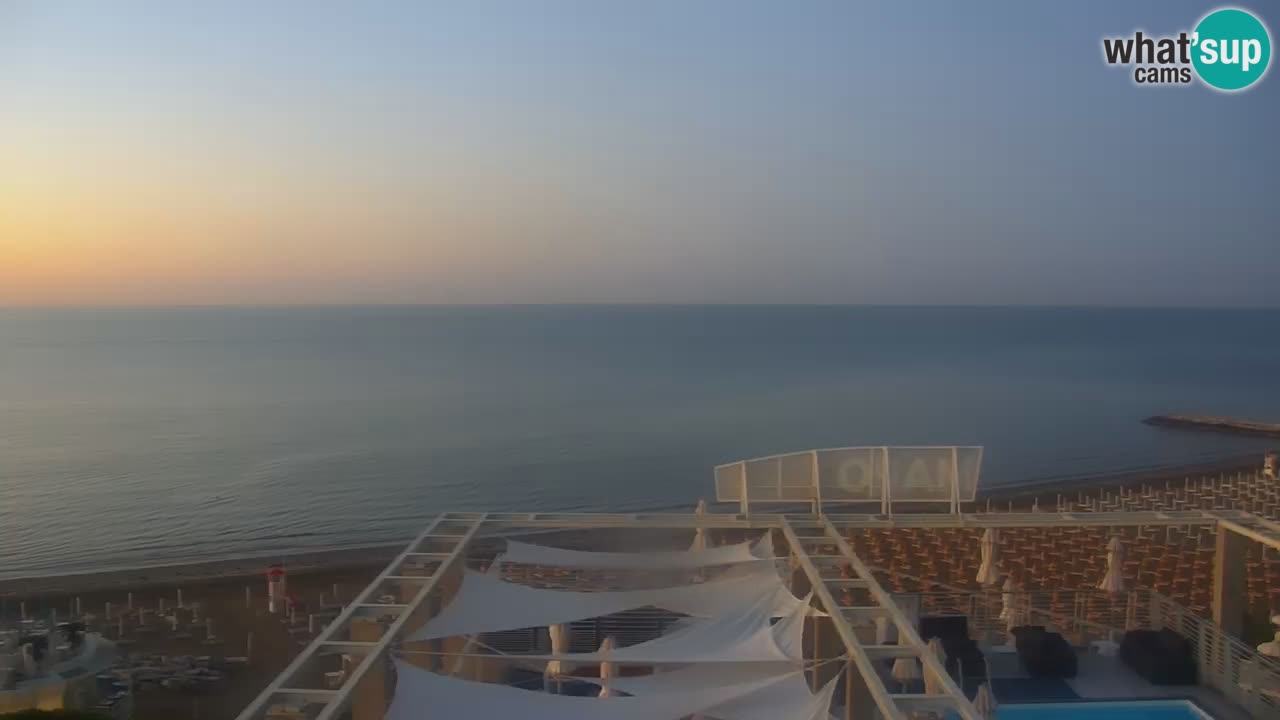 Webcam Caorle Plage Ponente – Hotel Marco Polo