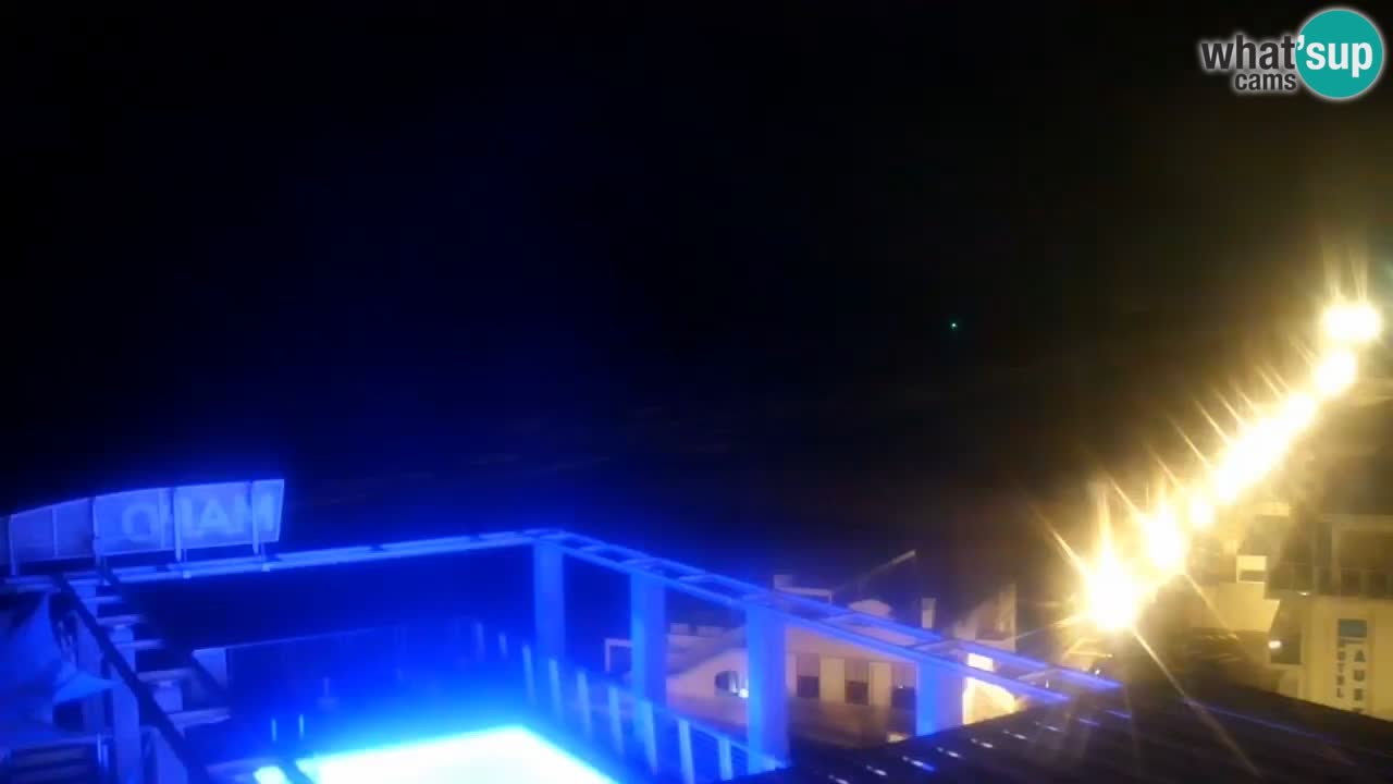 Webcam Spiaggia Ponente – Hotel Marco Polo – Caorle