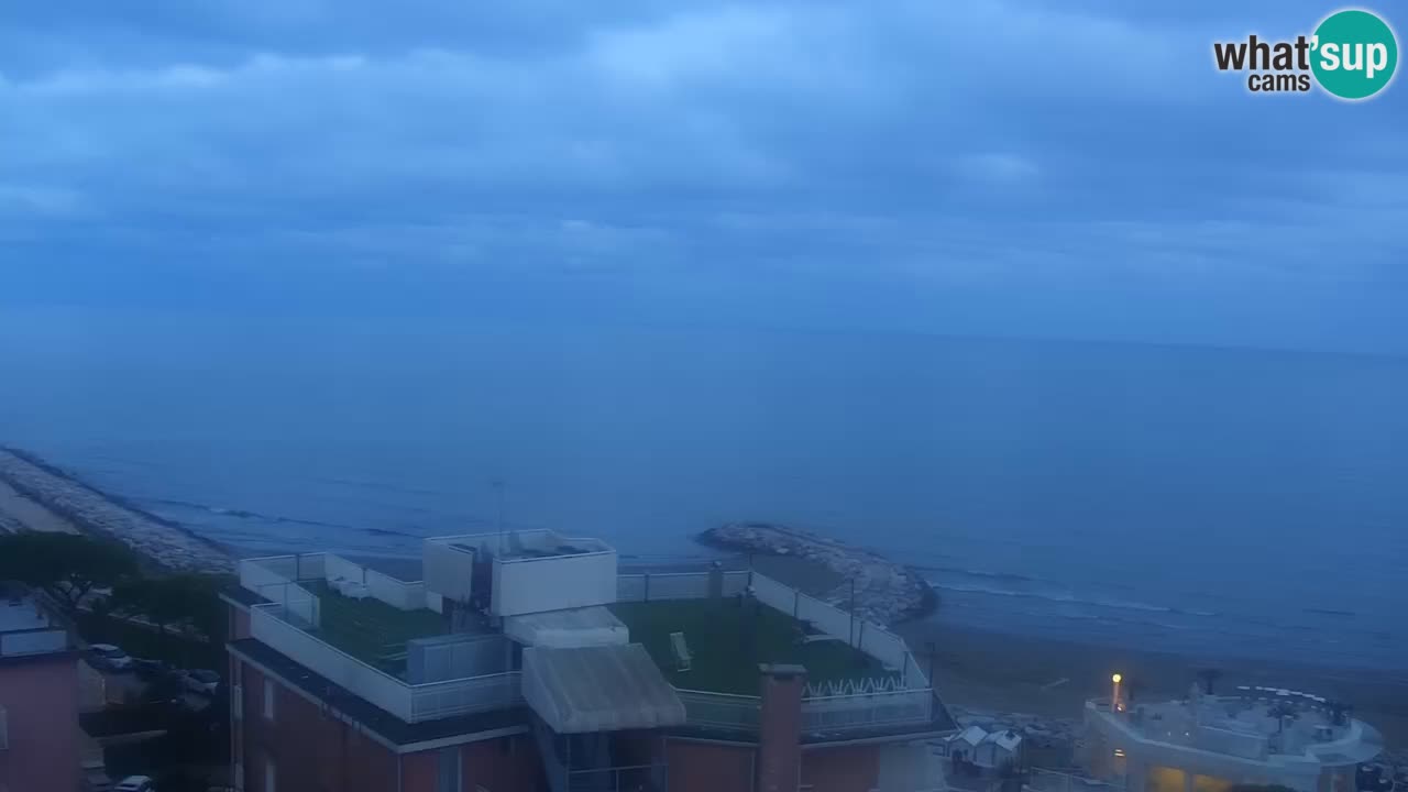 Caorle Plaza Ponente web kamera | Hotela Marco Polo