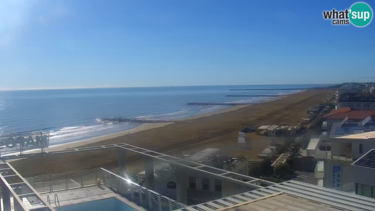 Webcam Caorle Plage Ponente – Hotel Marco Polo
