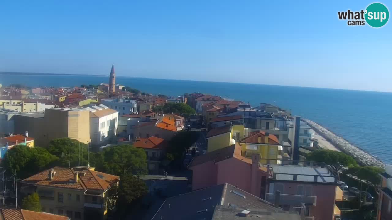 Webcam Spiaggia Ponente – Hotel Marco Polo – Caorle