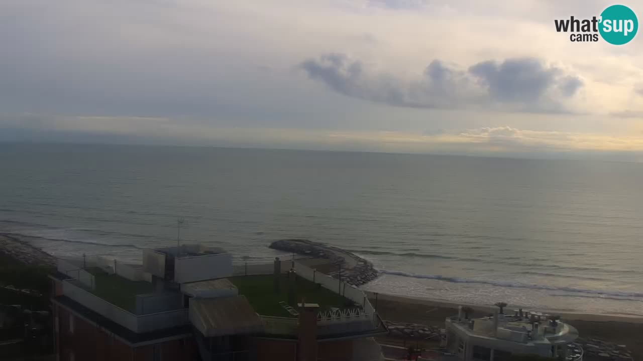 Caorle playa Ponente camera web – Hotel Marco Polo