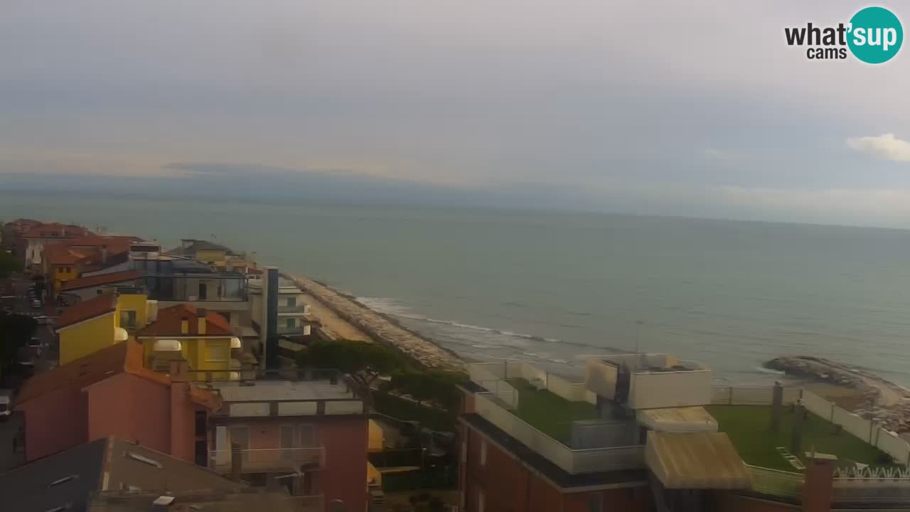 Caorle Plaza Ponente web kamera | Hotela Marco Polo