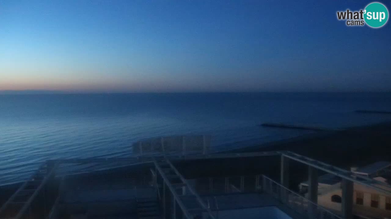 Caorle Plaža Ponente spletna kamera | Hotela Marco Polo