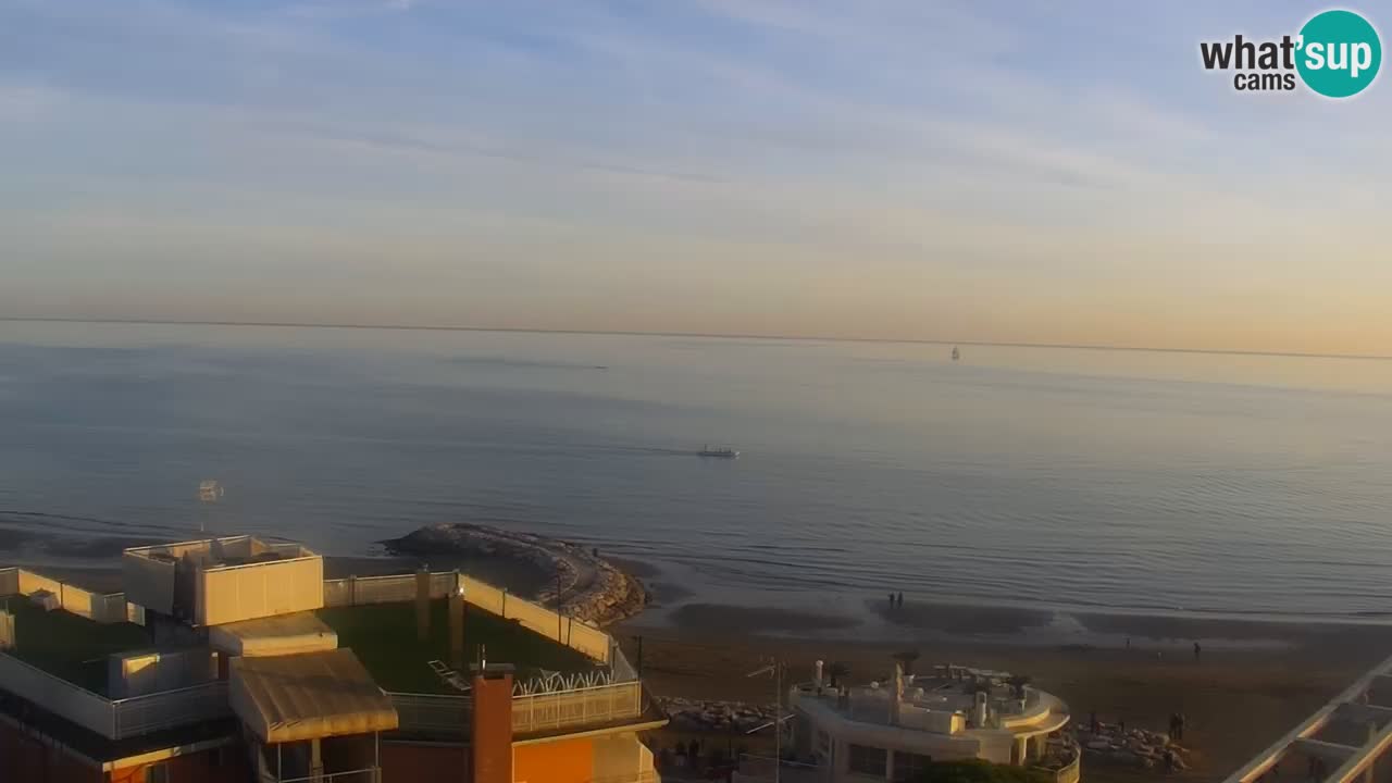 Caorle Plaža Ponente spletna kamera | Hotela Marco Polo