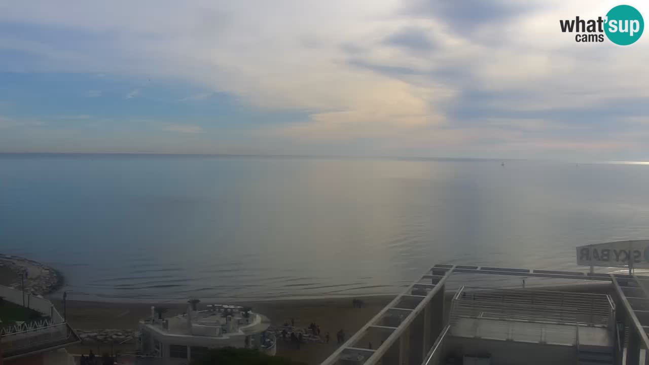 Caorle Plaža Ponente spletna kamera | Hotela Marco Polo