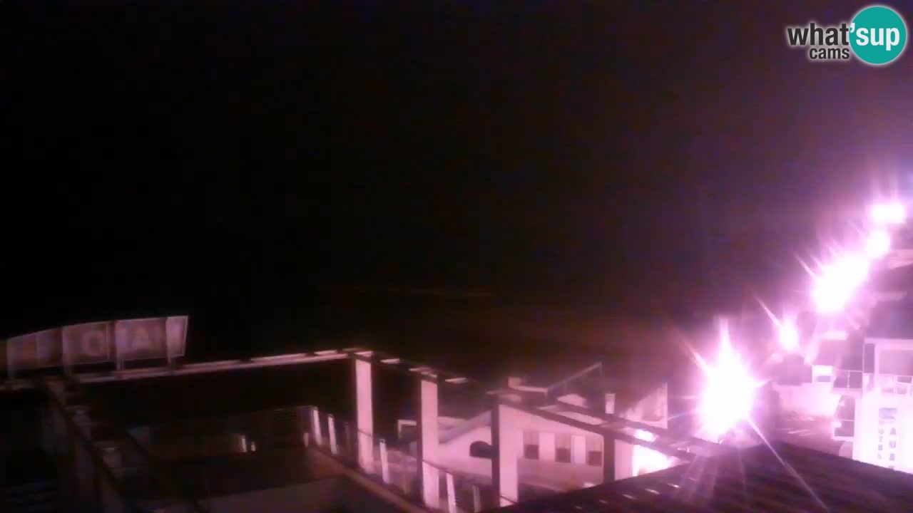 Webcam Spiaggia Ponente – Hotel Marco Polo – Caorle