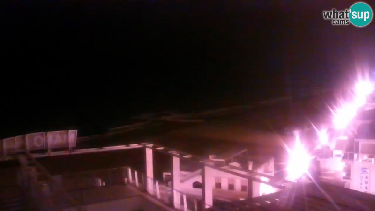 Webcam Caorle Ponente beach from Hotel Marco Polo